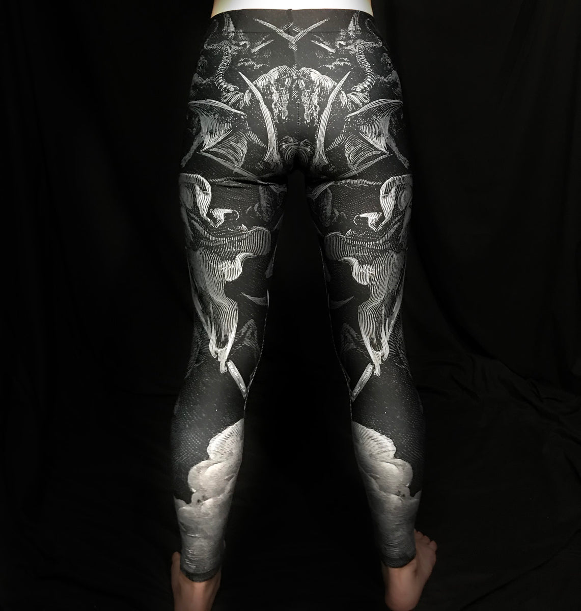 Horse in the dark Leggings by Joe Designs