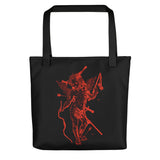 Cupid Wounded Fred Grabosky Tote Bag