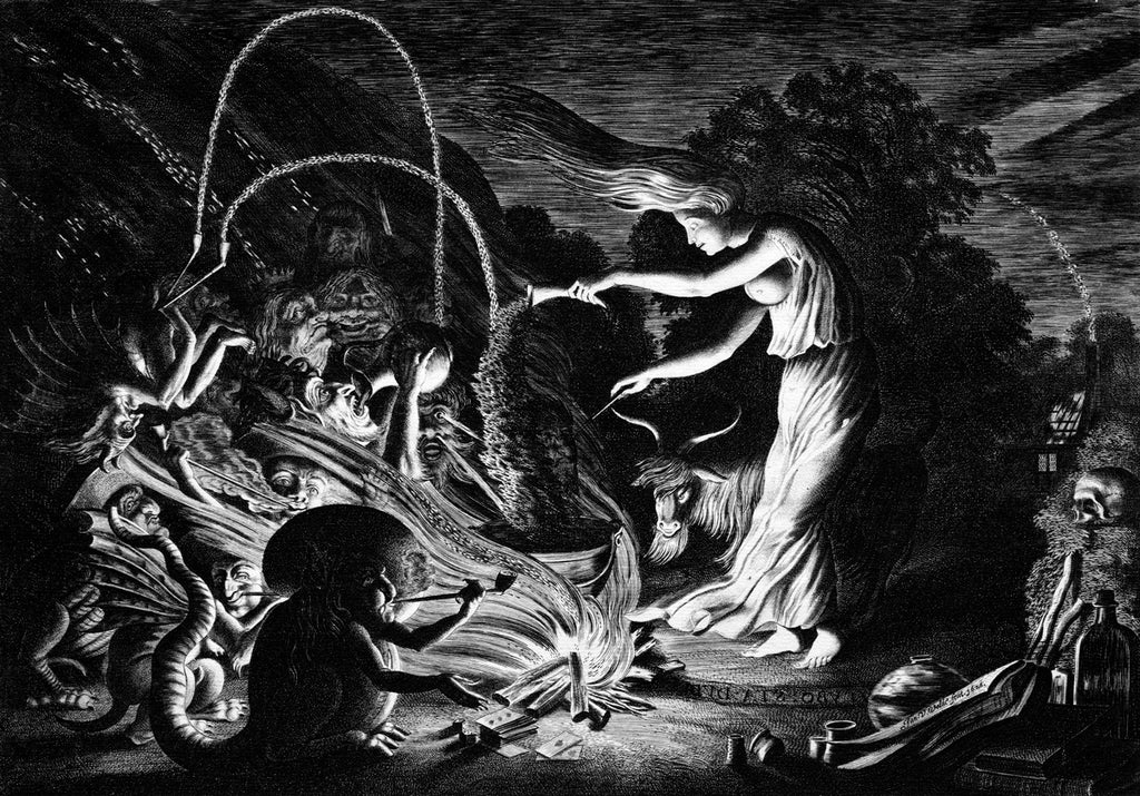 Samhain and Halloween Art Origins