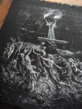 La Danse De Sabbat (The Witches' Sabbath) Back Patch – Hand Screen Printed – 11" × 14"
