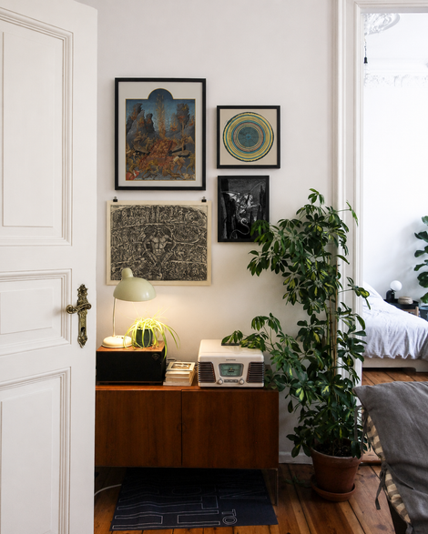 Dark gothic room decor bundle with occult art and wall decor