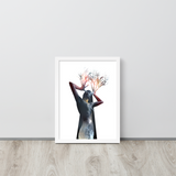 Metamorphosis by Anna Chiara Stagi Framed Art Poster