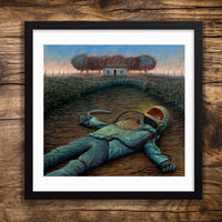 Harvest Krzysztof Polaczenko Framed Art Print