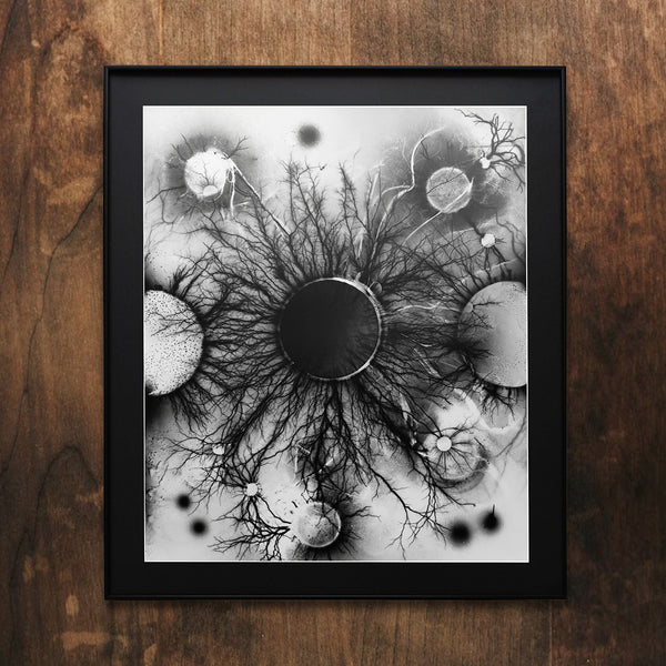 δ-4-7-614 Original Framed Work by VOLT IN HOLT