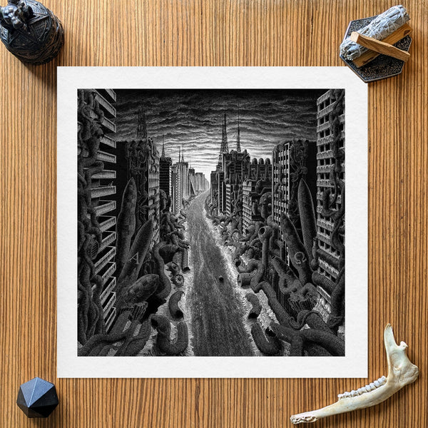 DEMO - THE AVENUE II Pedro De Kastro Giclée Art Prints