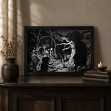 The Witch (Night Piece) Framed poster