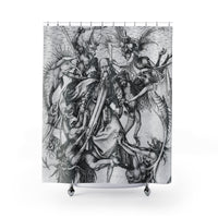 The Temptation of St. Anthony Shower Curtains