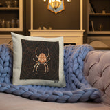 Spider in a Web Julie de Graag Pillow