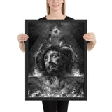 The Sun God Fire Bearer Nestor Avalos Dark Art Framed Poster