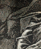Mors Ultima Linea Rerum Skull Art Woven Art Blankets