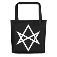 Unicursal Hexagram Tote bag