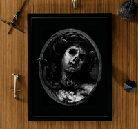 nestor dark art print framed