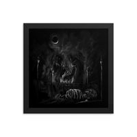 Far by Serpent Above Wood Framed Poster