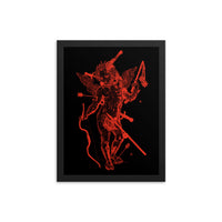 Cupid Wounded Fred Grabosky Framed Poster