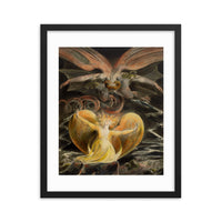 The Great Red Dragon William Blake Framed Poster