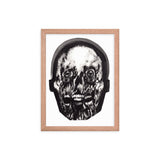 Skull Grady Gordon Framed Poster