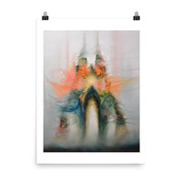 Monsters Disguised as a Gothic Cathedral Justyna Koziczak Poster