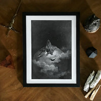 The Raven: Presents a Vision of Death Gustave Doré Framed Poster