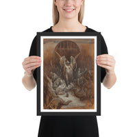 Liberty Gustave Doré Framed poster