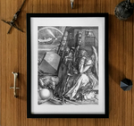 Melencolia Albrecht Dürer Framed Poster