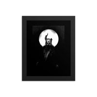 Demon with a Broken Horn Framed Poster J Meyers