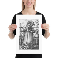 The Lady and Death Poster Print