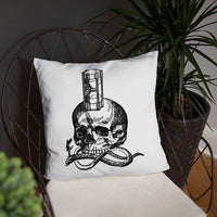 Death and Time Pillow