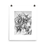 The Temptation of St. Anthony Martin Schongauer Art Poster