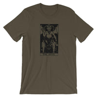 The Devil Tarot Major Arcana Short-Sleeve Unisex T-Shirt