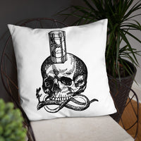 Death and Time Pillow