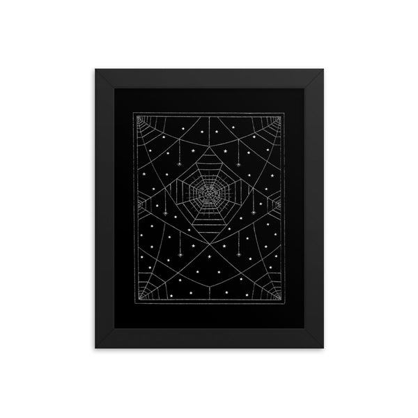 Wonder Book Frame The Book of Wonder Framed Art Poster – Dark Art and Craft