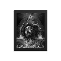 The Sun God Fire Bearer Nestor Avalos Dark Art Framed Poster