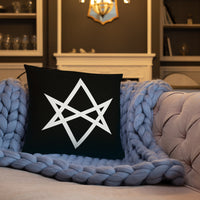 Unicursal Hexagram Pillow