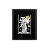 Cosmic Growth Fred Grabosky Graphic Framed poster
