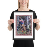 Baba Yaga Ivan Bilibin Framed Poster Art witch art