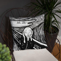 The Scream Edvard Munch Pillow