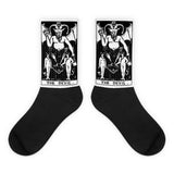 The Devil Tarot Major Arcana Socks