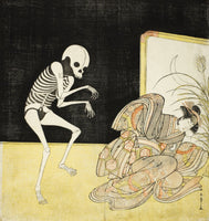 Spirit of the Renegade Monk by Katsukawa Shunsho Framed poster