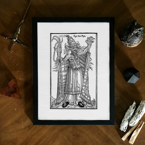 The Papist Devil Framed Poster Print