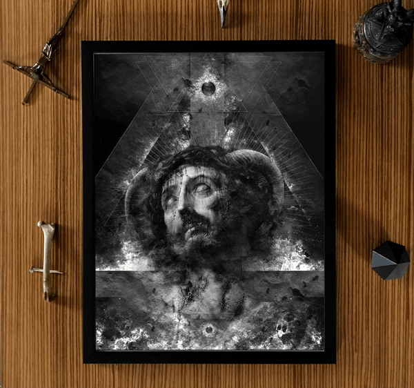 The Sun God - Fire Bearer Nestor Avalos Framed Poster